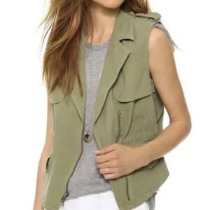 Madewell Modern Safari Utility Vest Size M